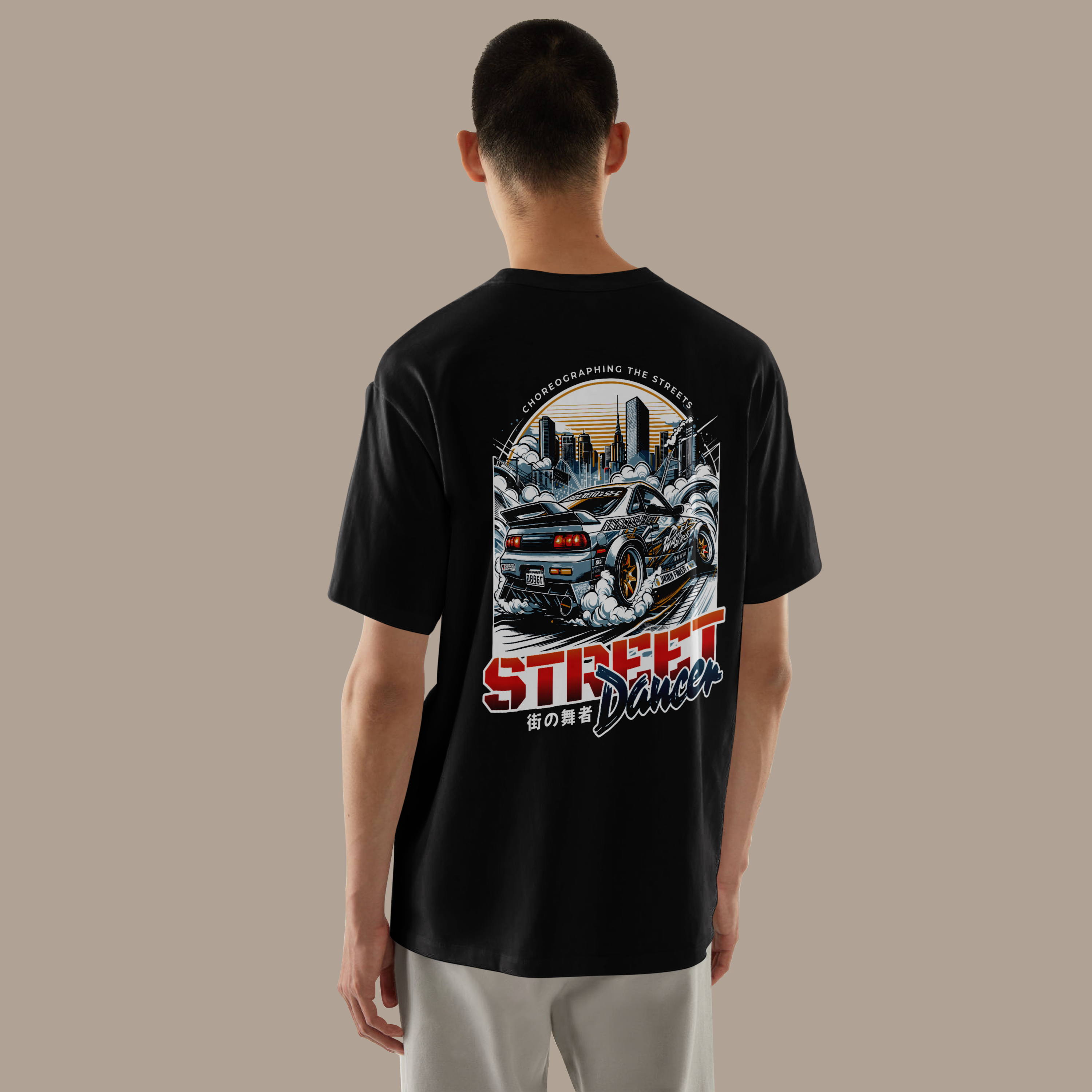 JDM Drift Car Graphic T-Shirt | Japanese Streetwear Racing Tee