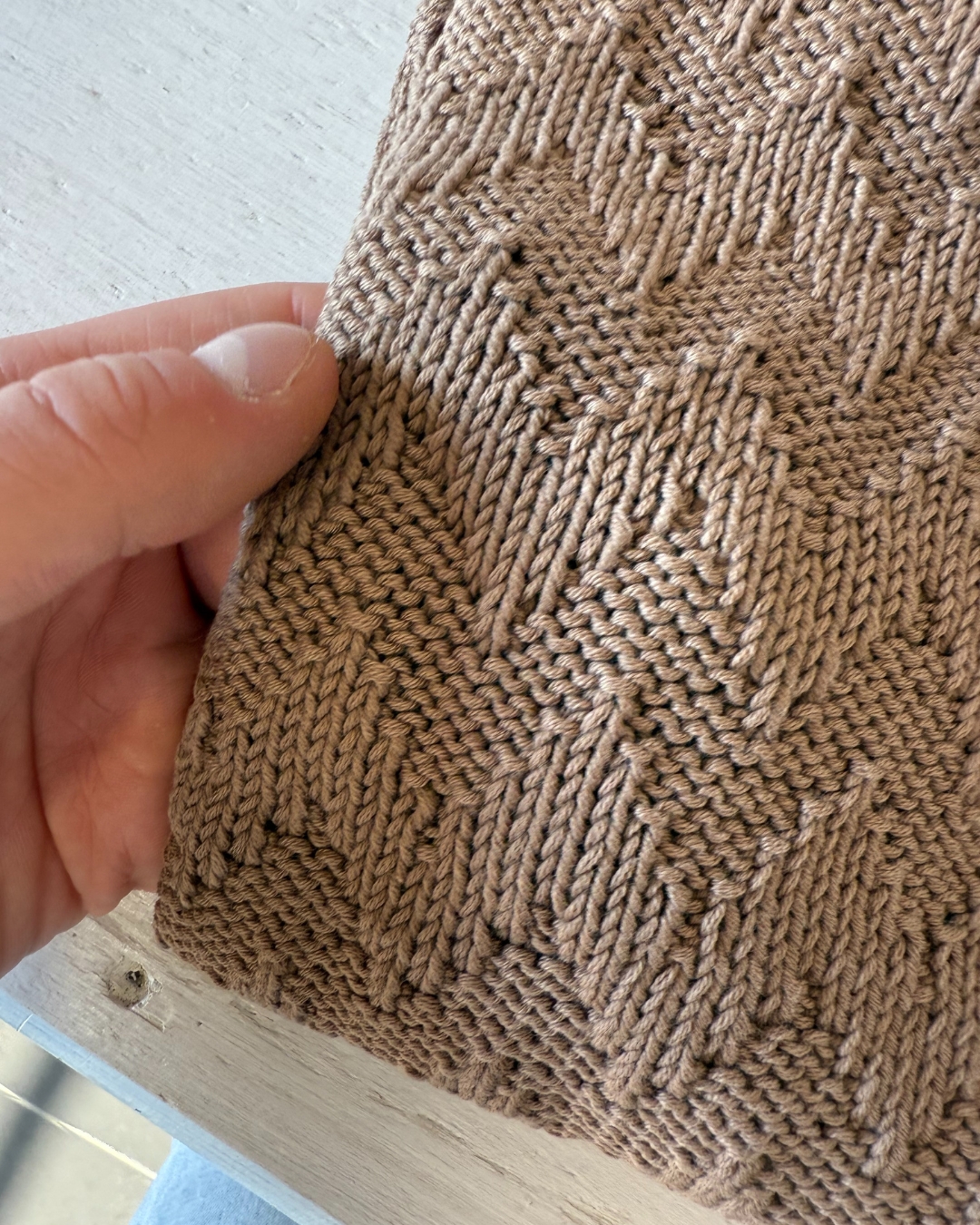 Coperta di lana fatta a mano