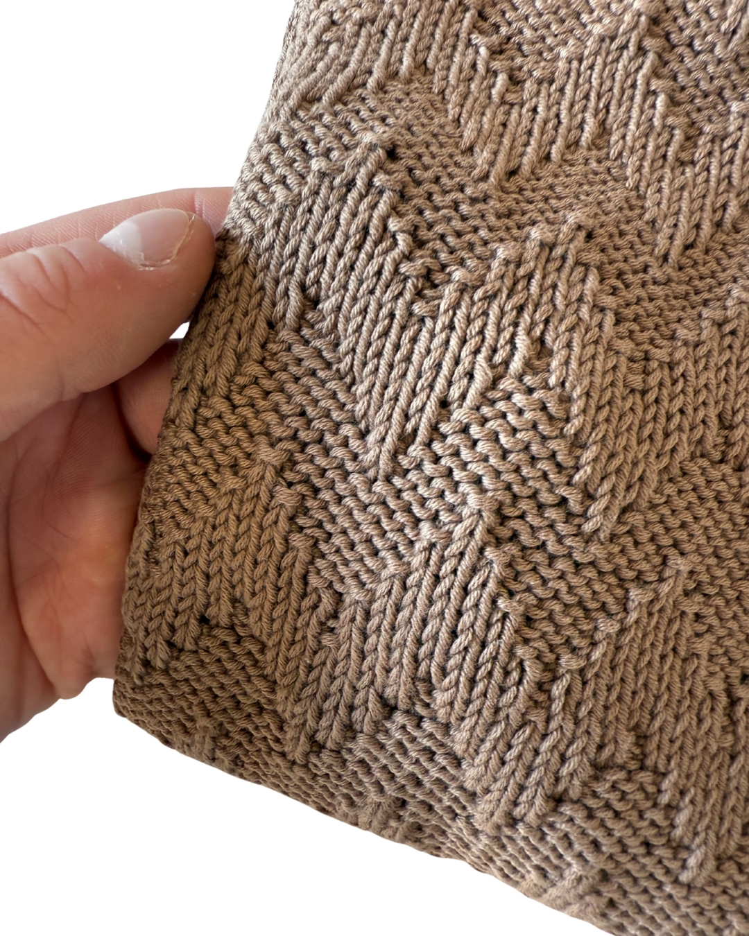 Coperta di lana fatta a mano