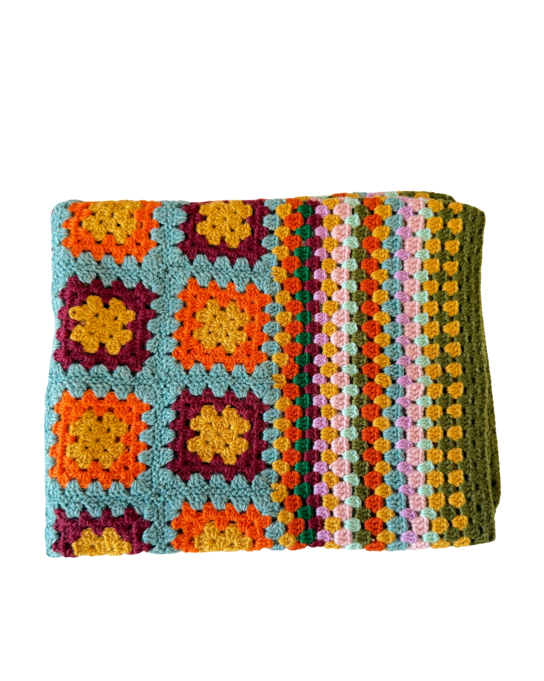 Coperta in lana fatta a mano