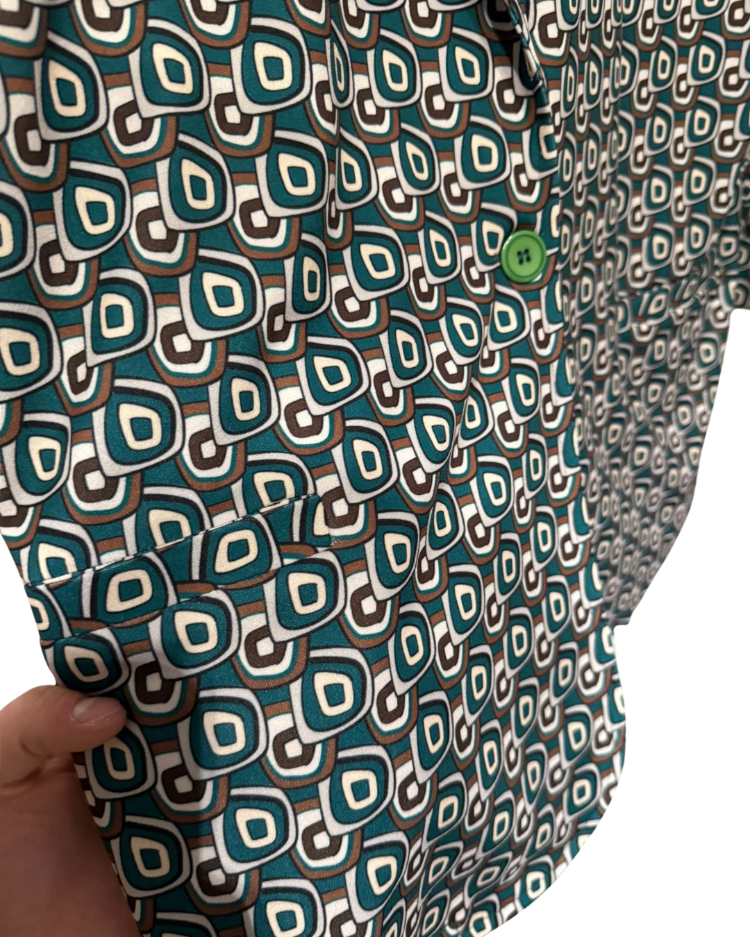 Giacca fantasia geometrica