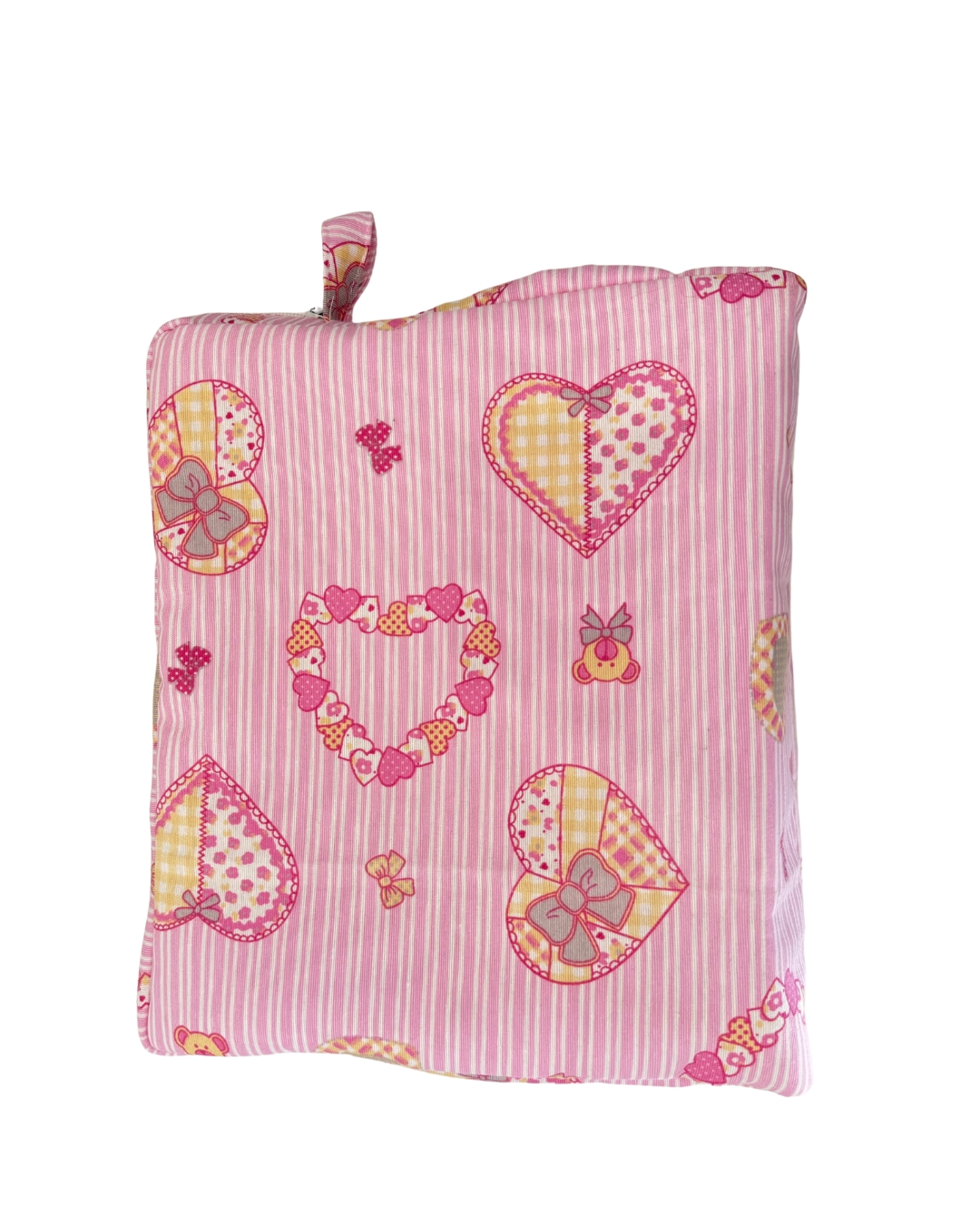 Pochette in cotone fatta a mano