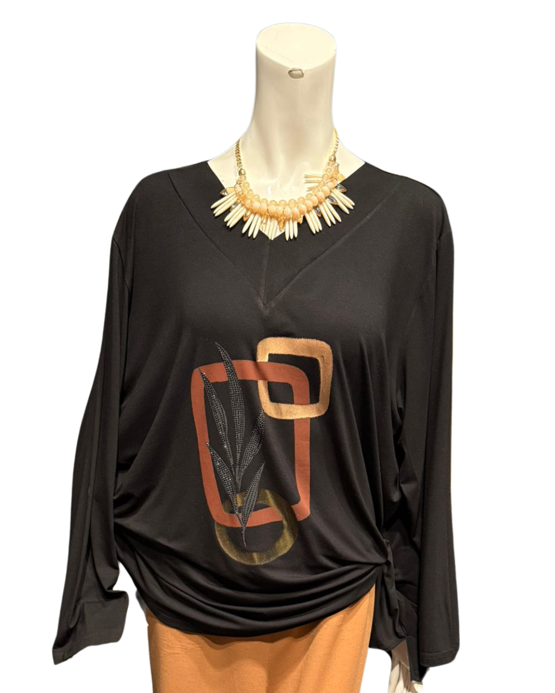 Elegante Tunica a maniche lunghe