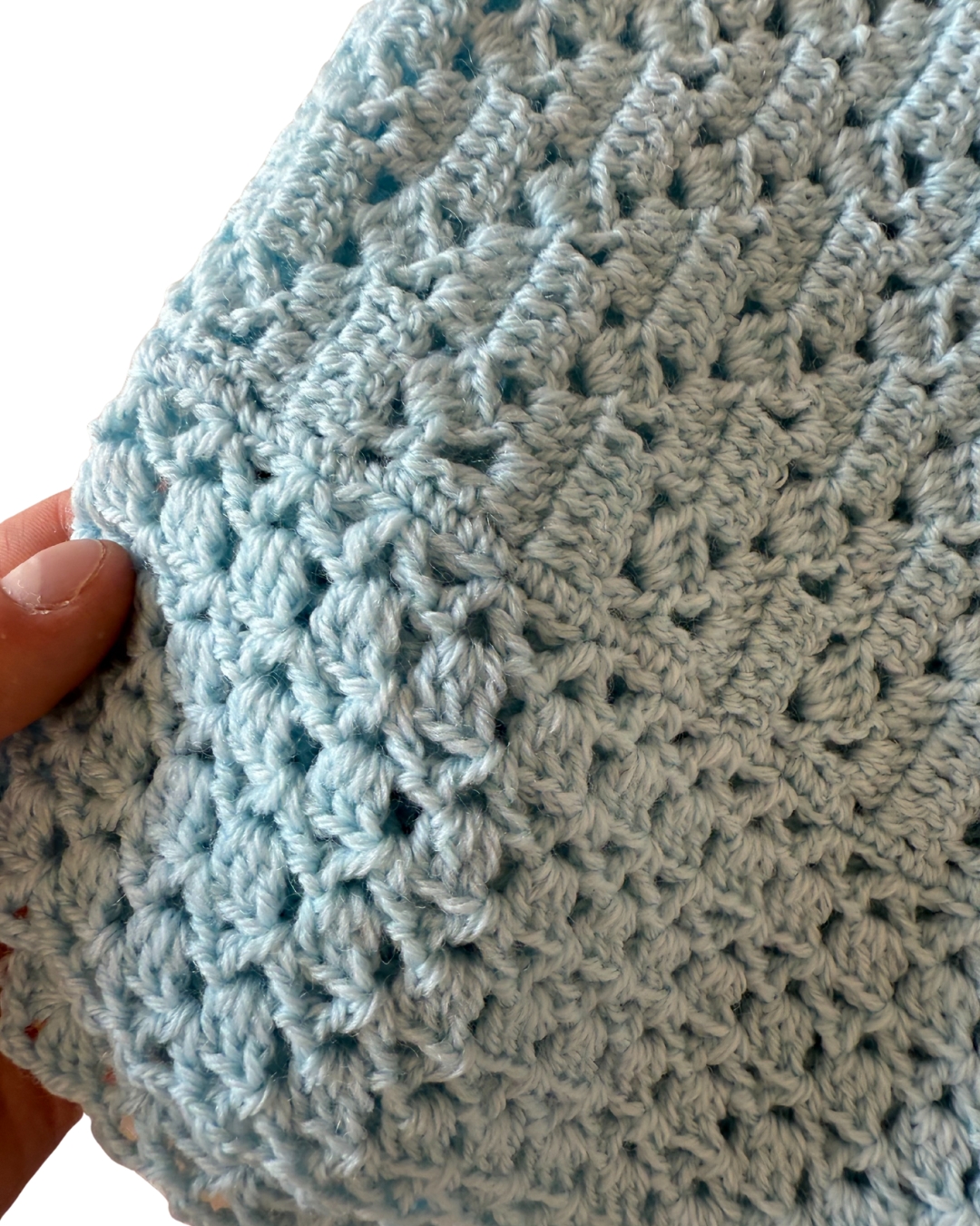 Coperta di lana realizzata a mano