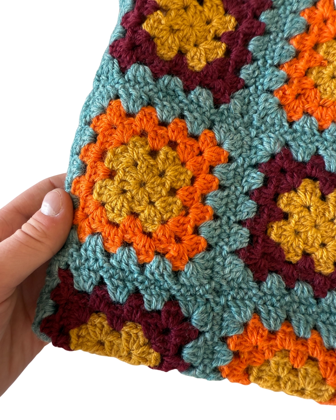 Coperta in lana fatta a mano