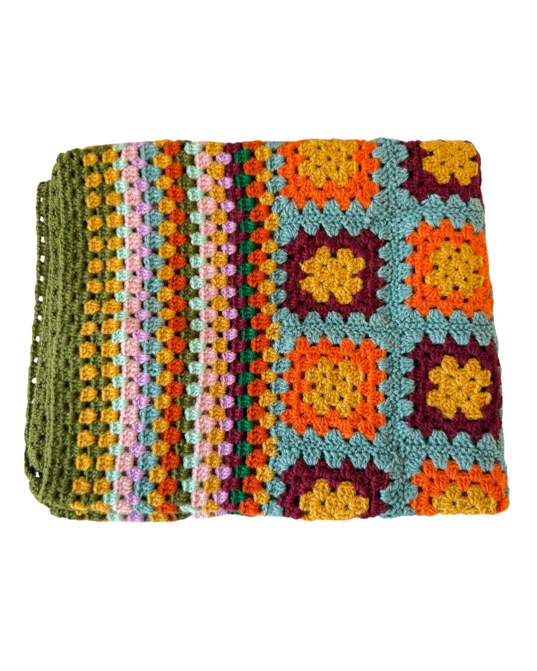 Coperta in lana fatta a mano