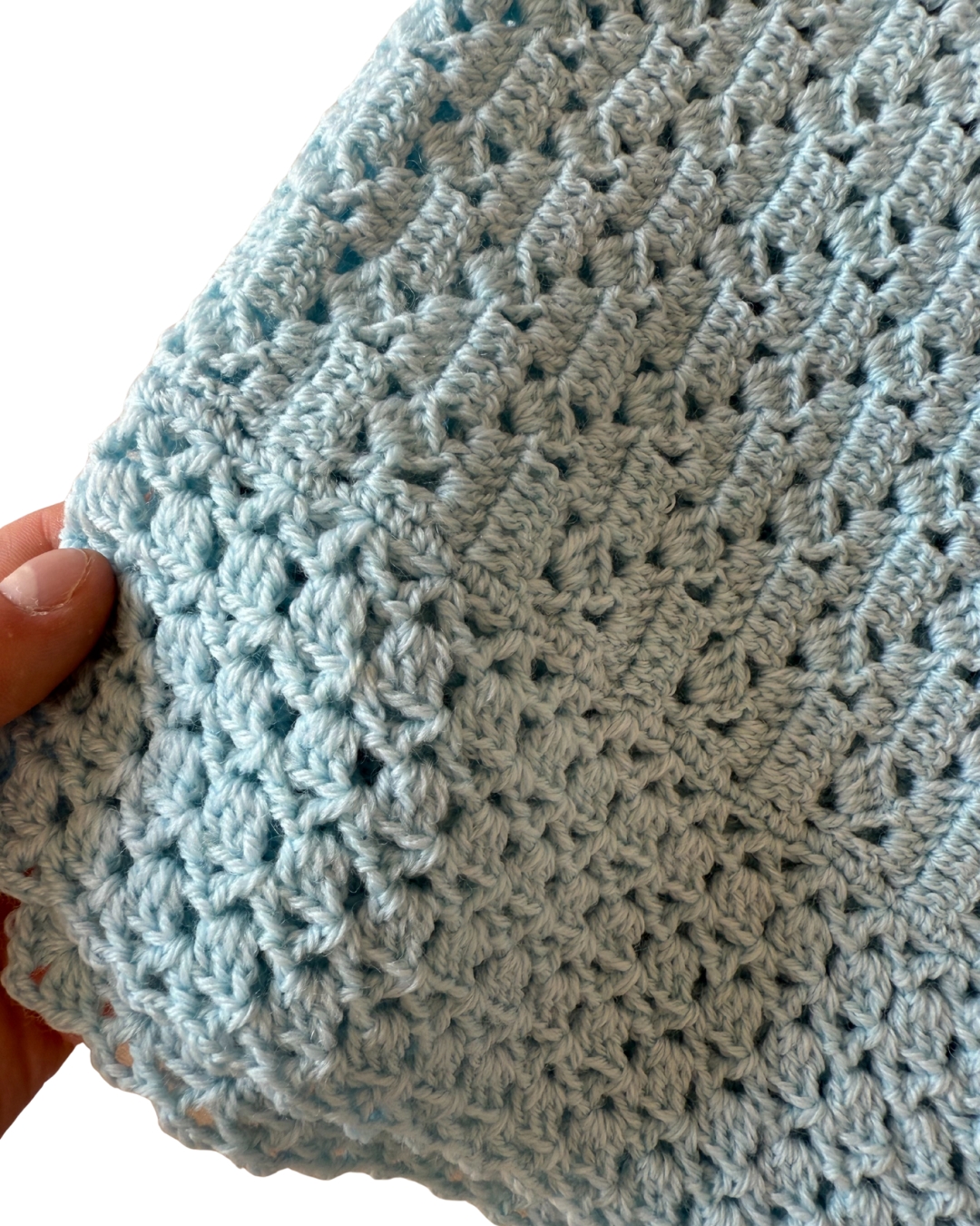 Coperta di lana realizzata a mano