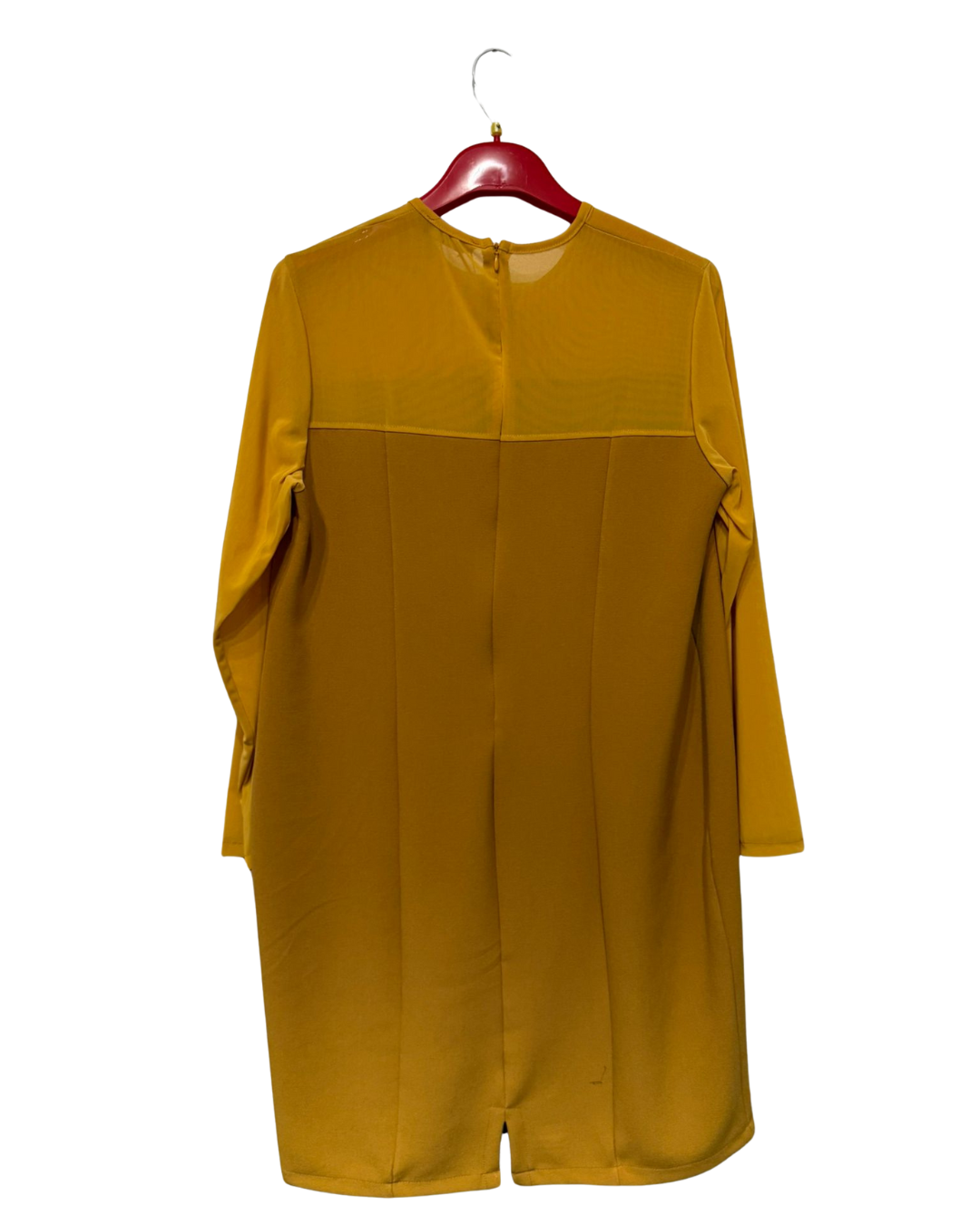 Abito manica lunga senape