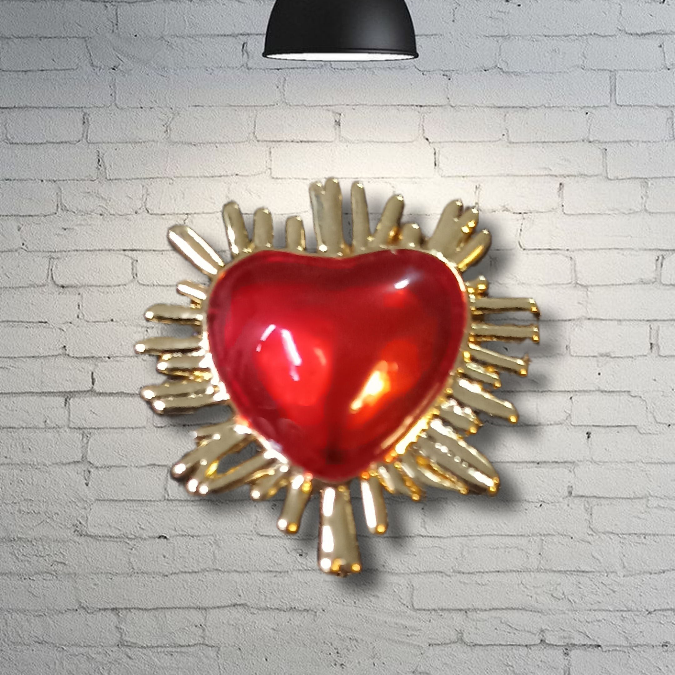 Anillo Corazón espinado