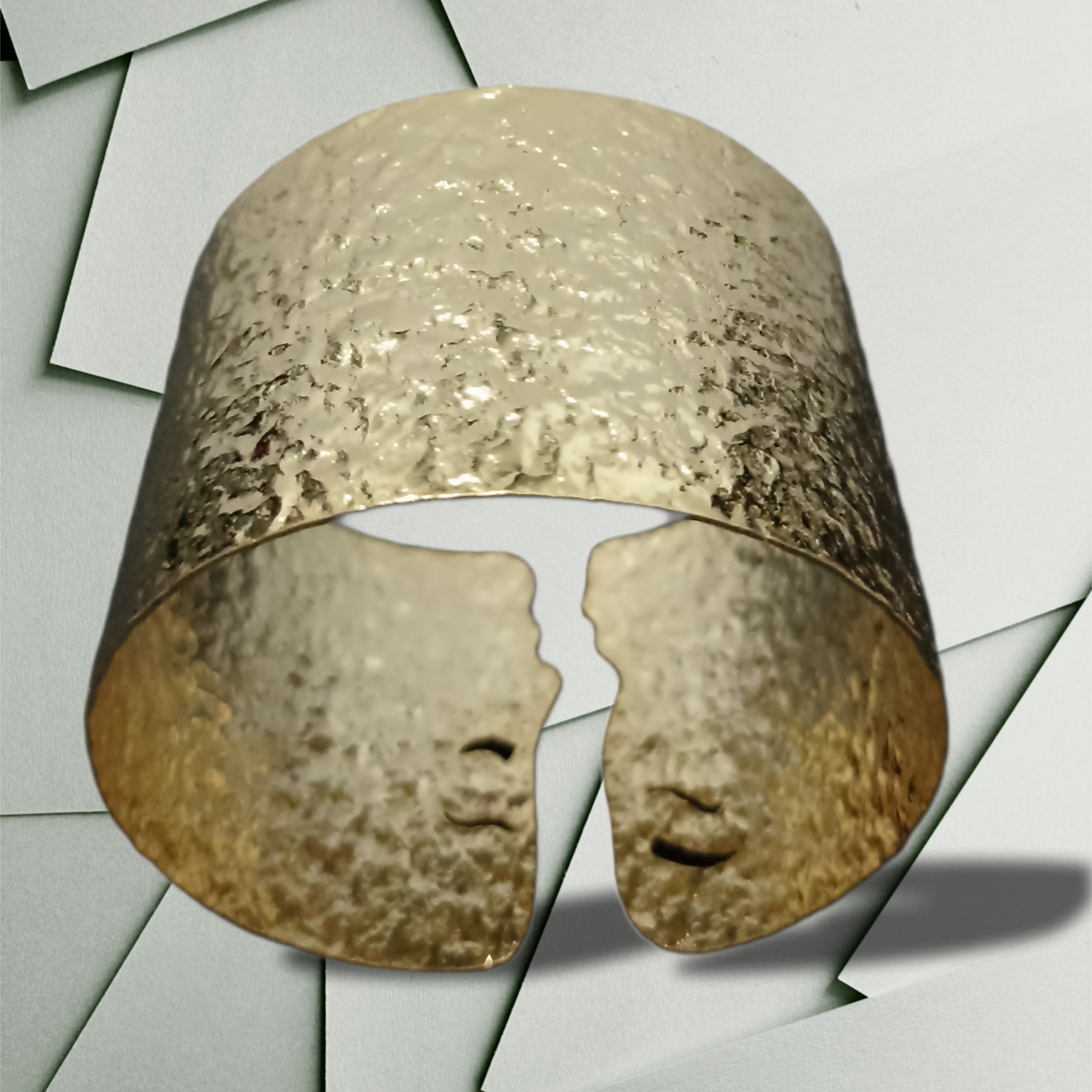 Brazalete Blondie texturizado