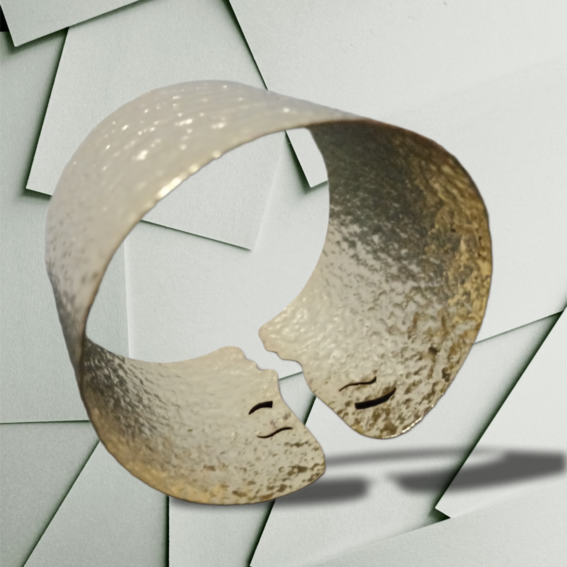 Brazalete Blondie texturizado