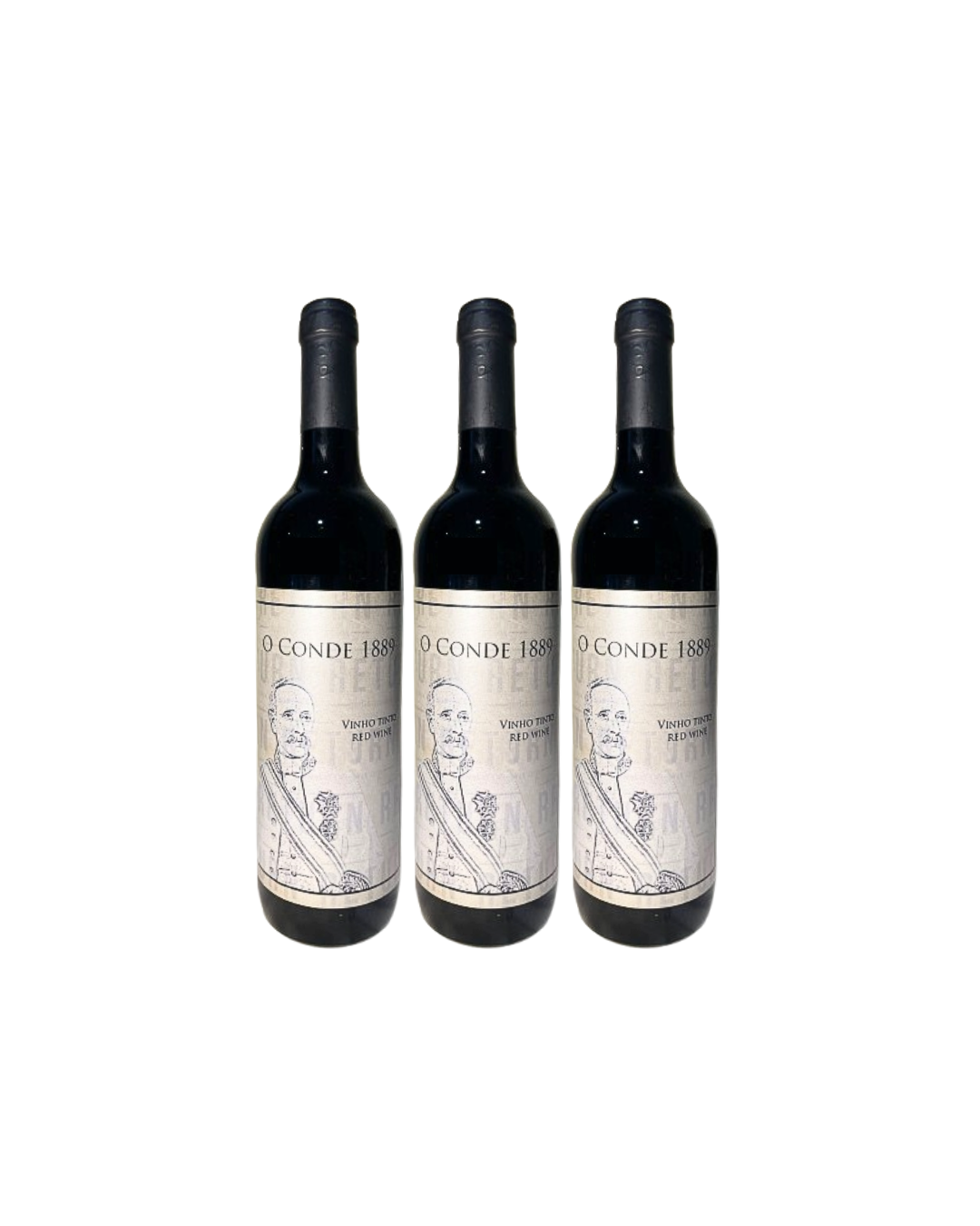 Pack 3 garrafas O Conde 1889