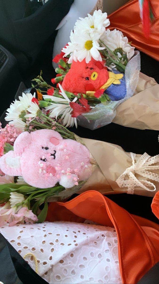 BTS Plush Toy Flower Bouquets