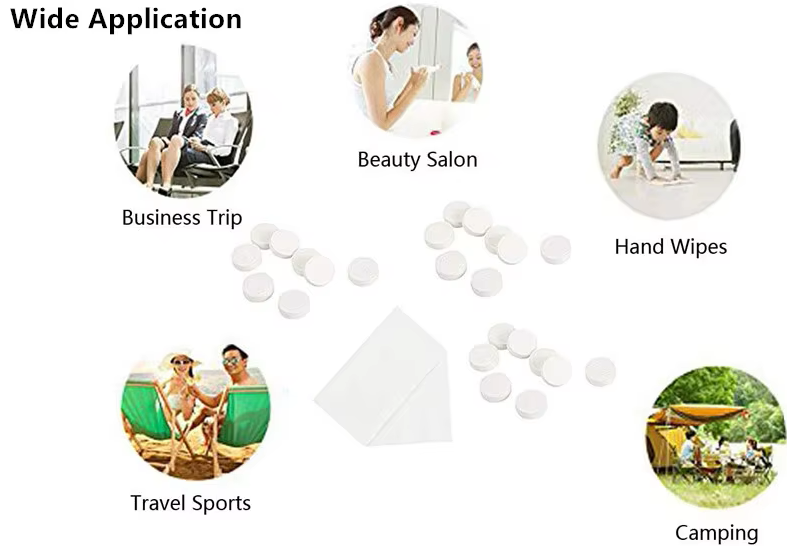 Compressed Towel Tablets