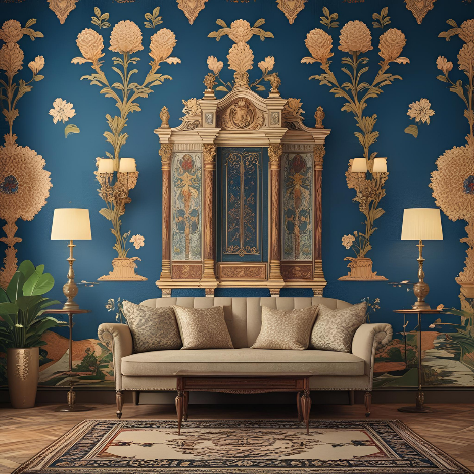 Download 1x1  AI-designed wallpaper and floor tile patterns