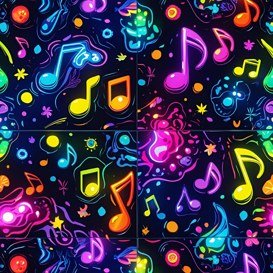 Download 1x1 seamless AI-designed wallpaper and floor tile patterns