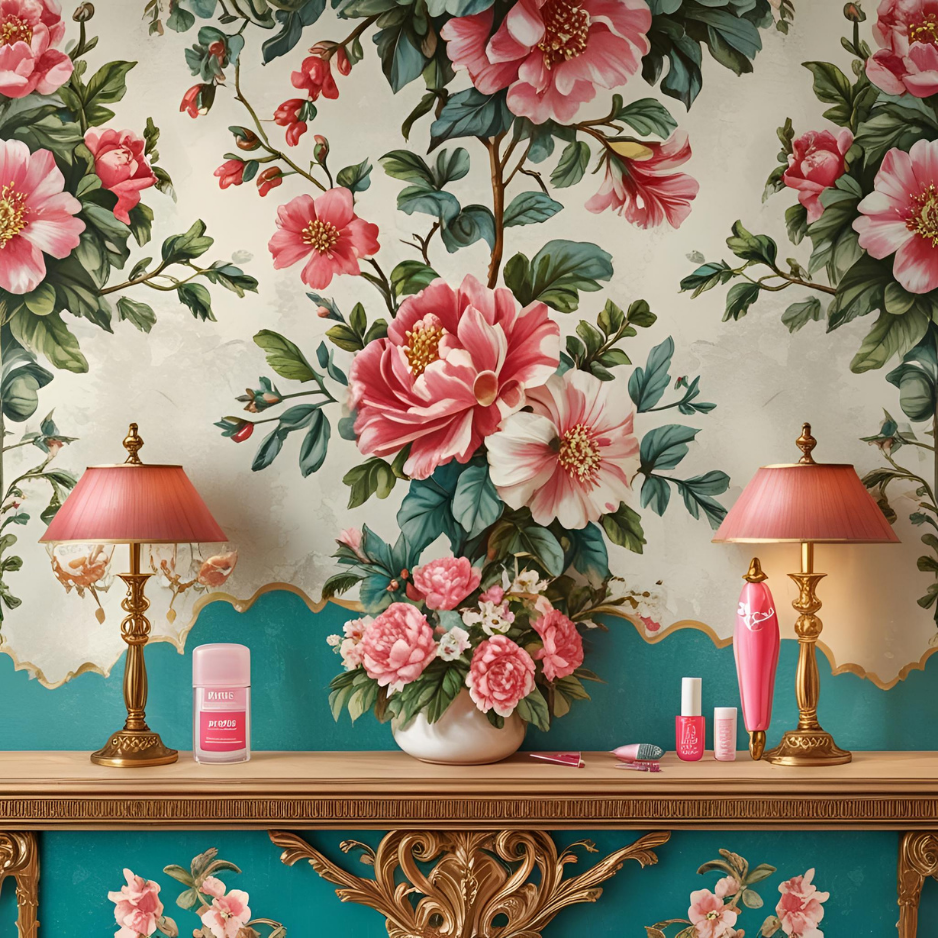 Download 1x1 seamless AI-designed wallpaper and floor tile patterns