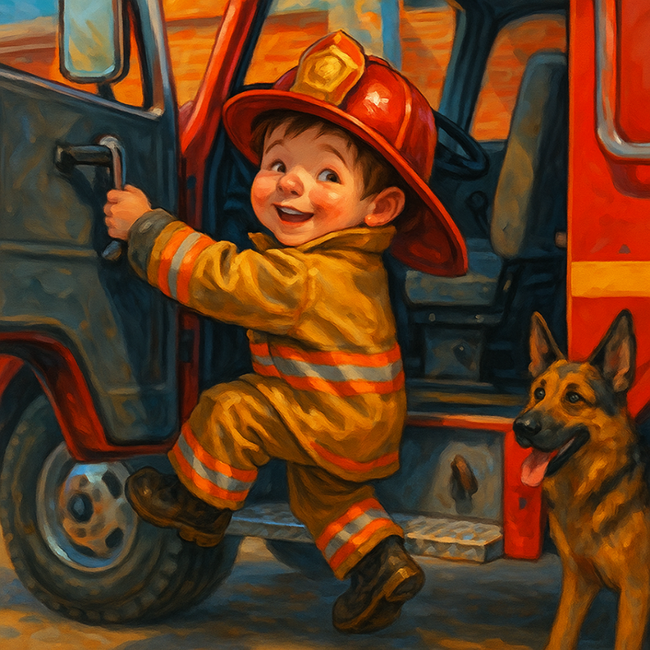 AI-generated 1x1 square art images