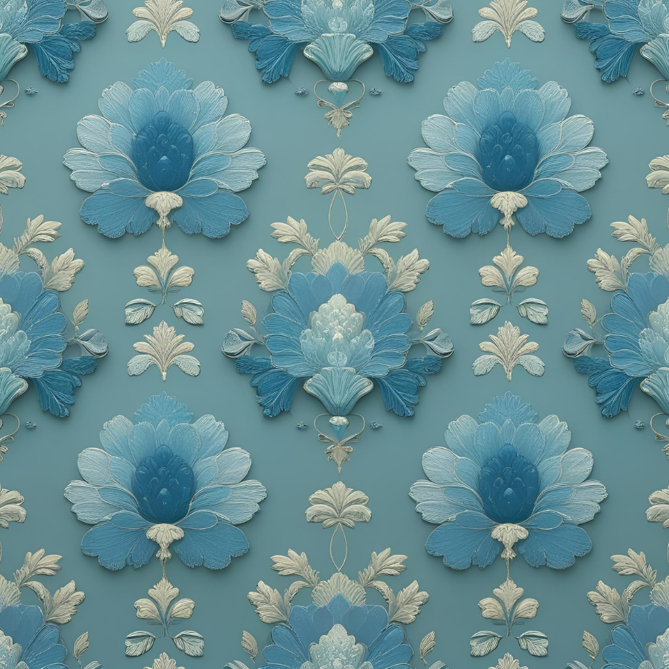 Download 1x1 seamless AI-designed wallpaper and floor tile patterns
