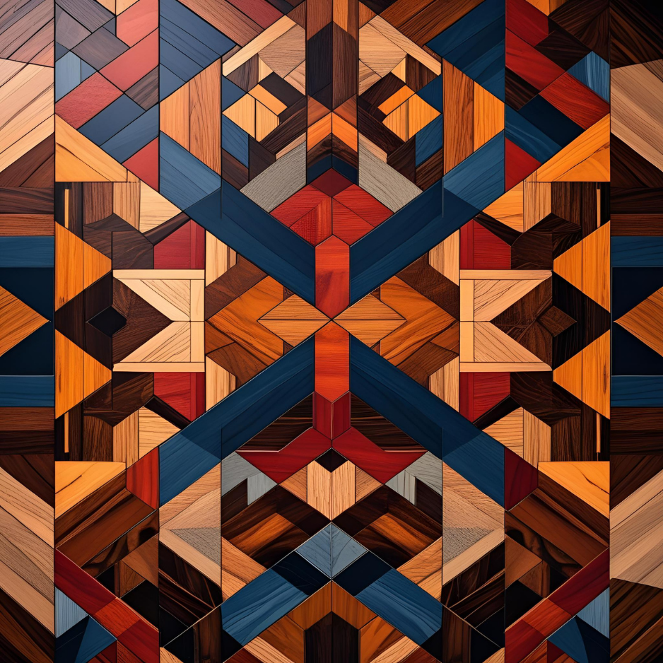 Download 1x1 seamless AI-designed wallpaper and floor tile patterns