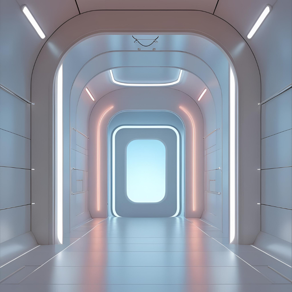 Download 1x1 square AI-designed storefront door