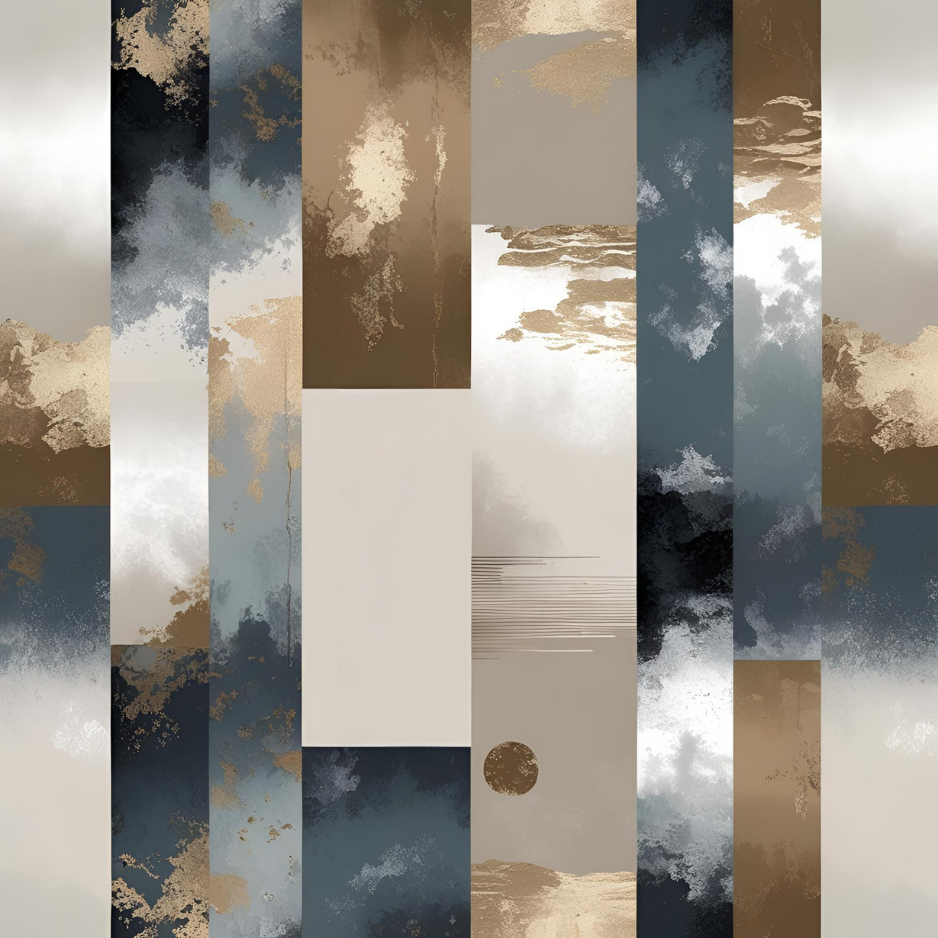 Download 1x1 seamless AI-designed wallpaper and floor tile patterns