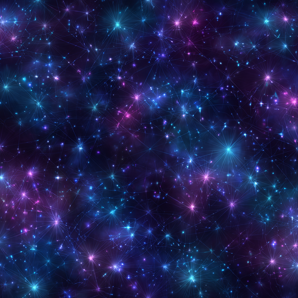 Galaxy/Space Wallpaper (1024 × 1024) — Instant Download