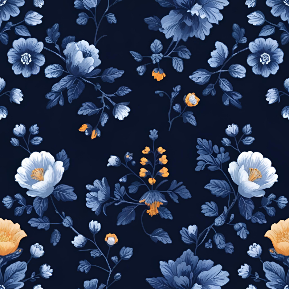 Download 1x1 seamless AI-designed wallpaper and floor tile patterns