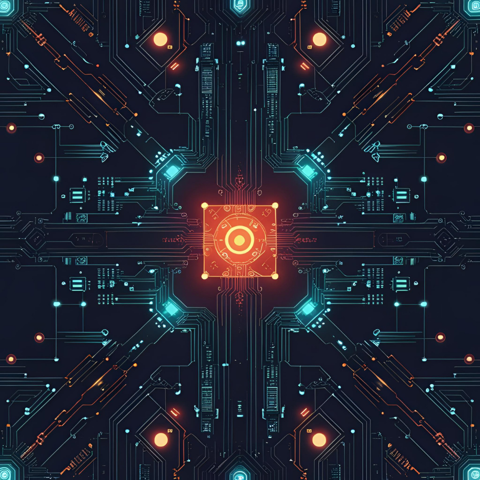 Download 1x1 seamless AI-designed wallpaper and floor tile patterns