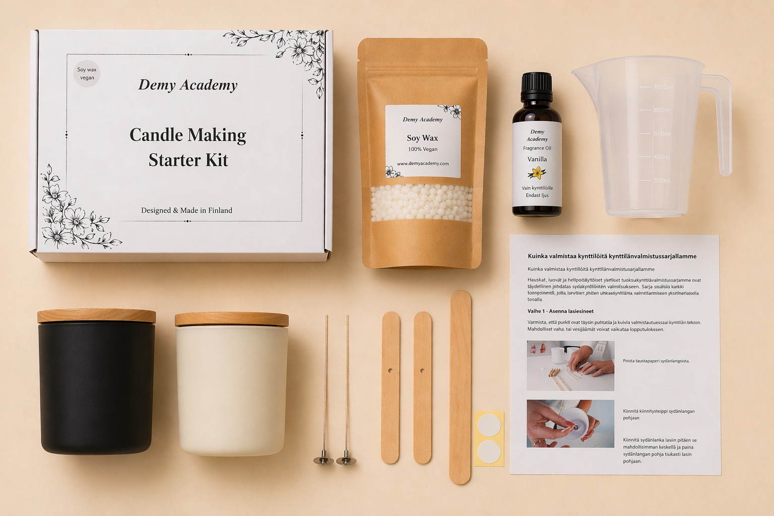 Kynttilänvalmistus Starter Kit
