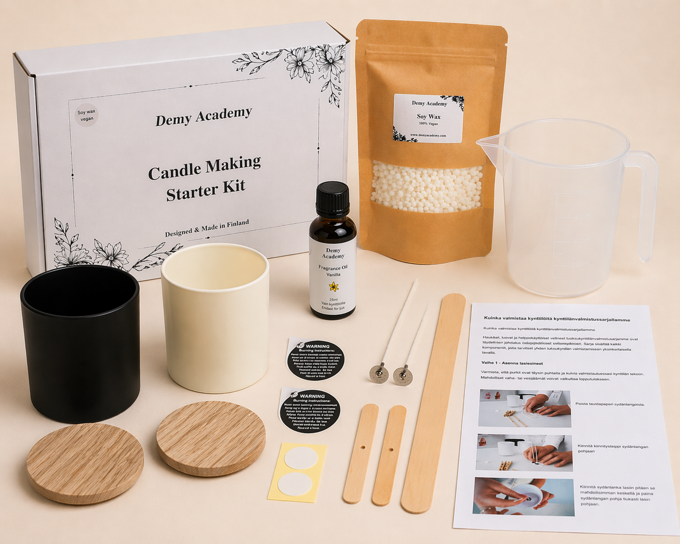 Kynttilänvalmistus Starter Kit