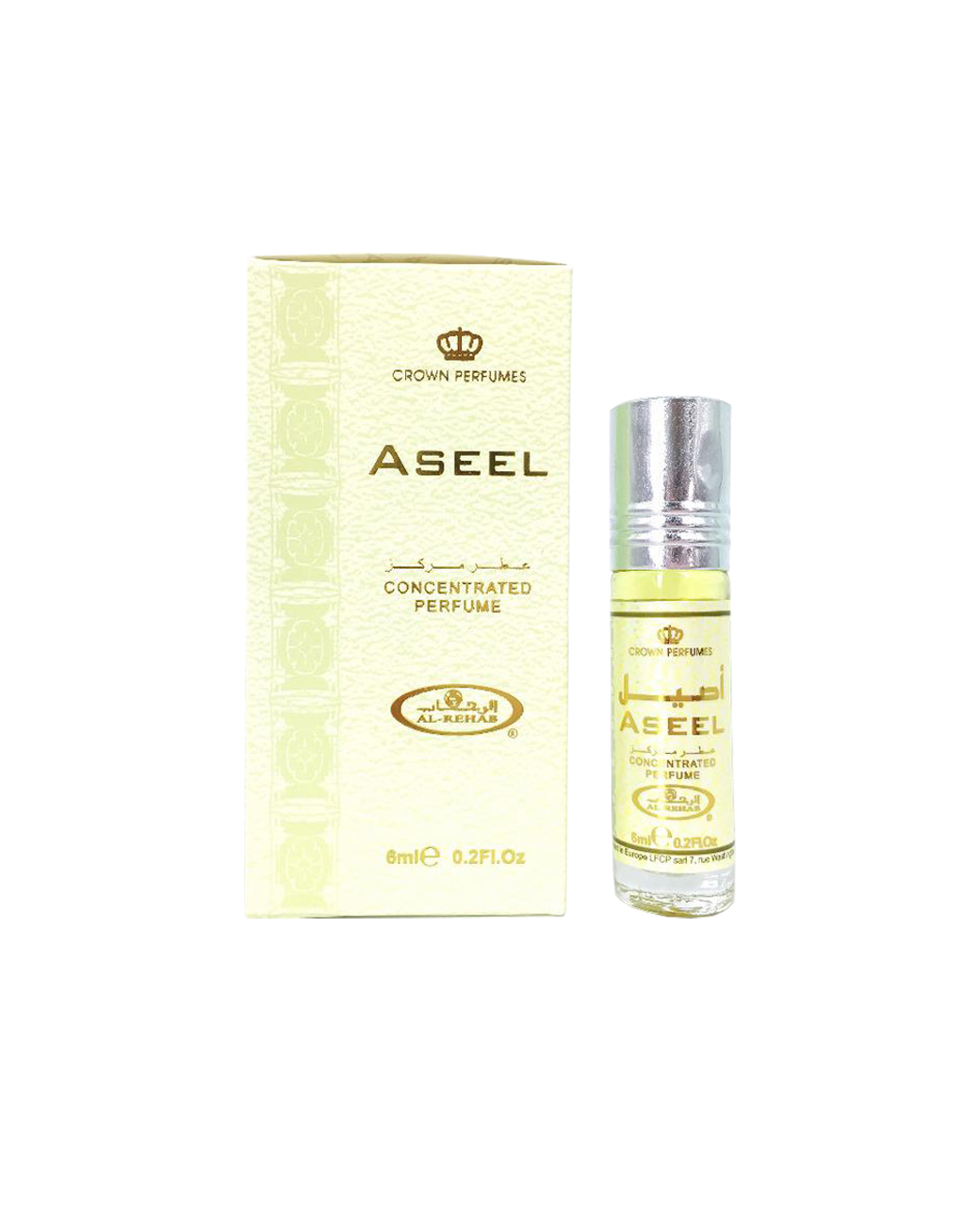 Aseel Roll On 6ml Oil Perfume by Al-Rehab