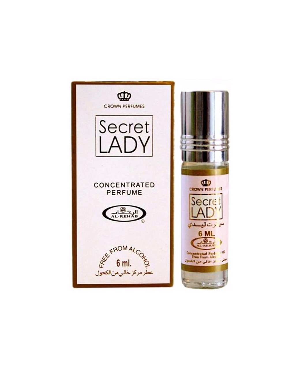 Secret Lady Roll On 6ml Oil Perfume by Al-Rehab