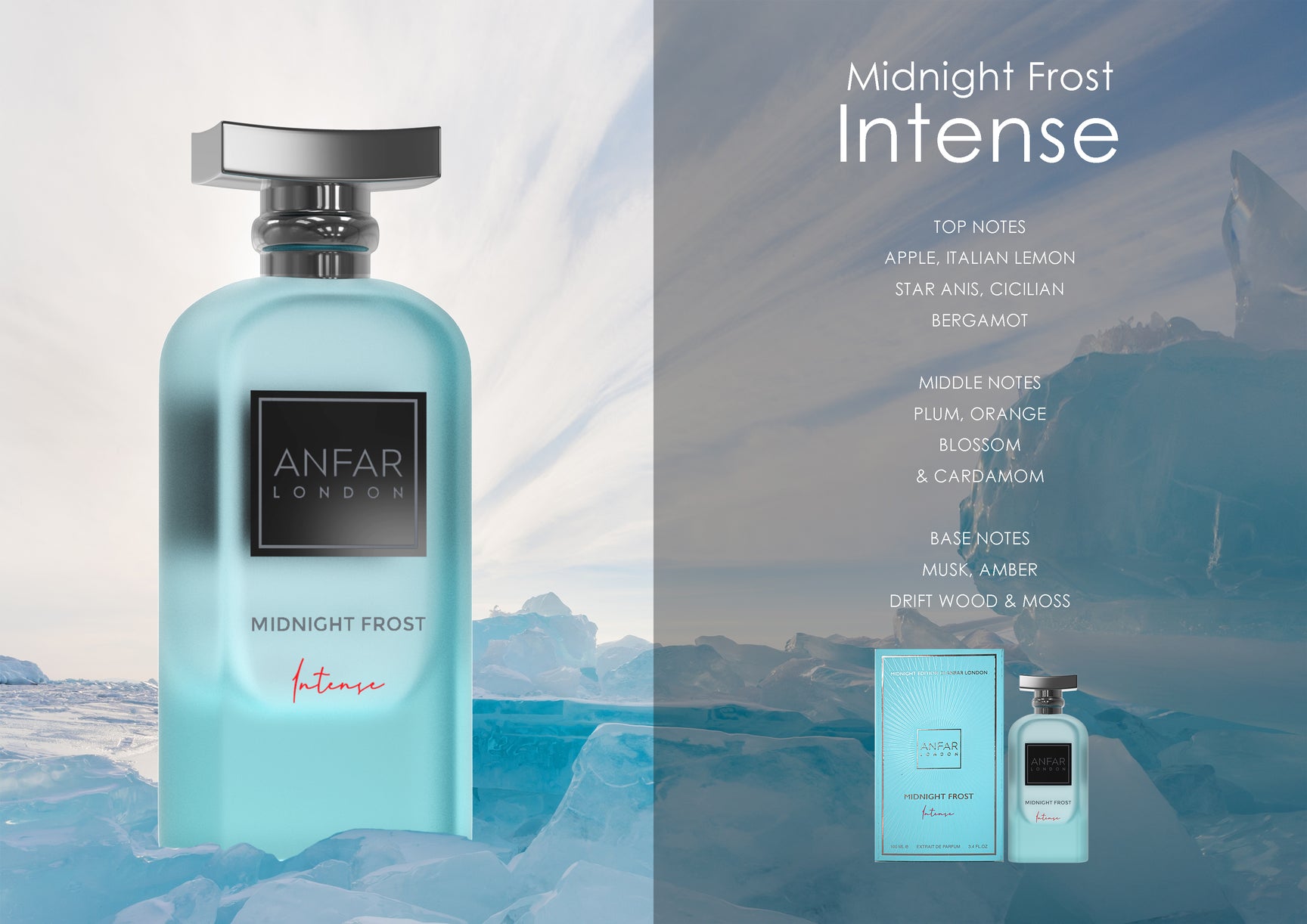 Anfar London Midnight Frost Intense 100ml