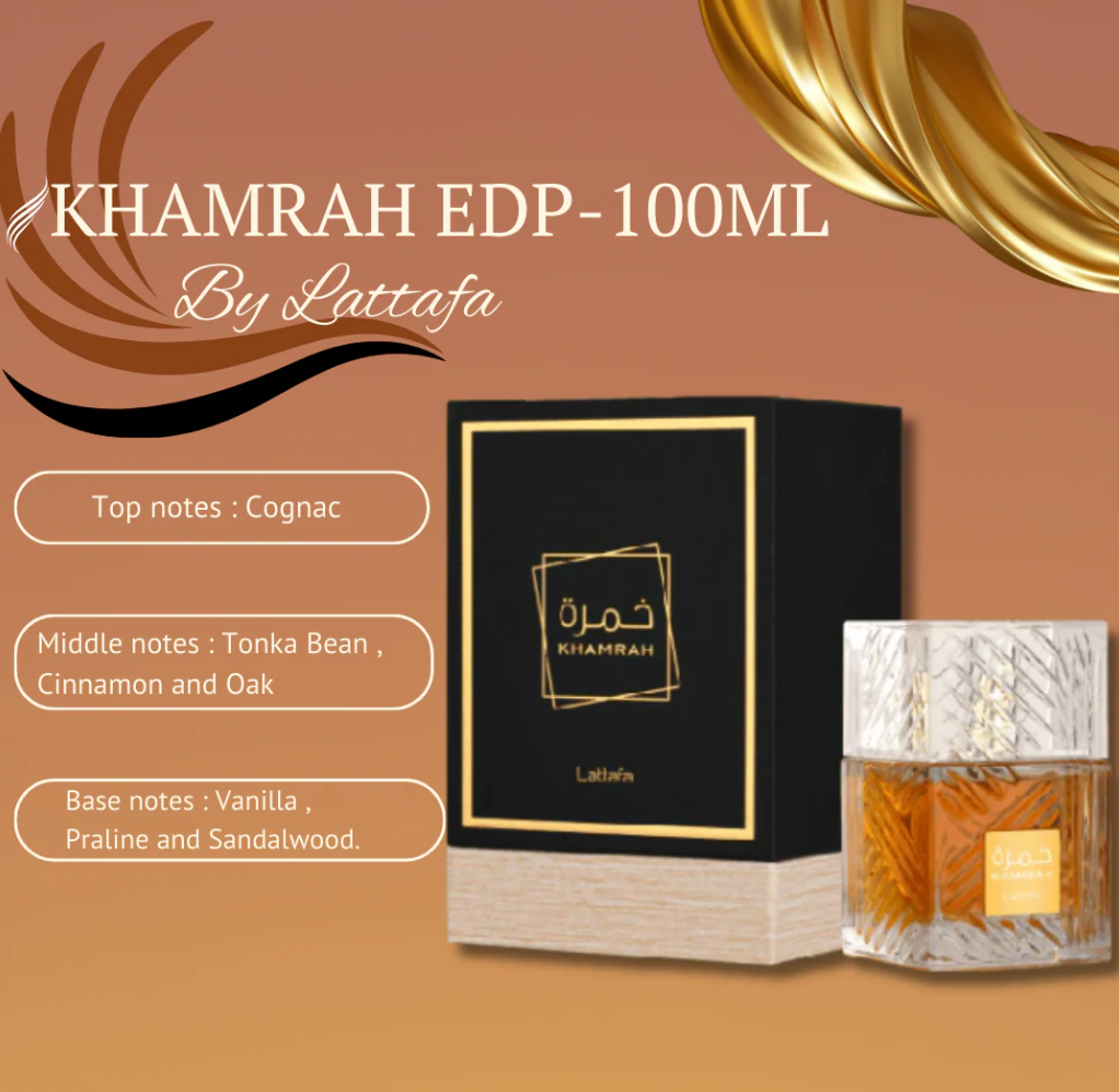 Lattafa Khamrah Perfume 100ml