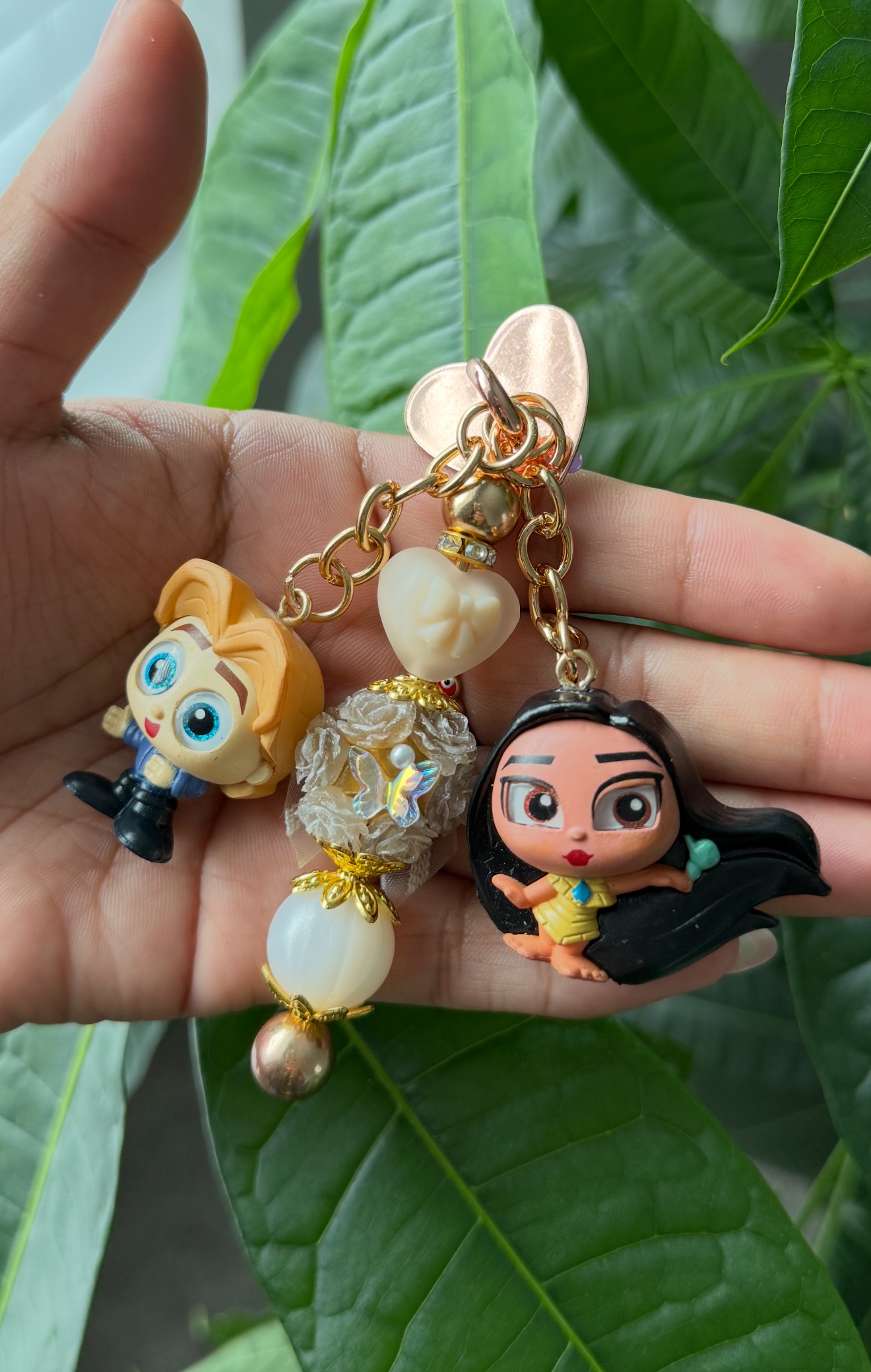 Phone/Kindle Figure Beaded Charm