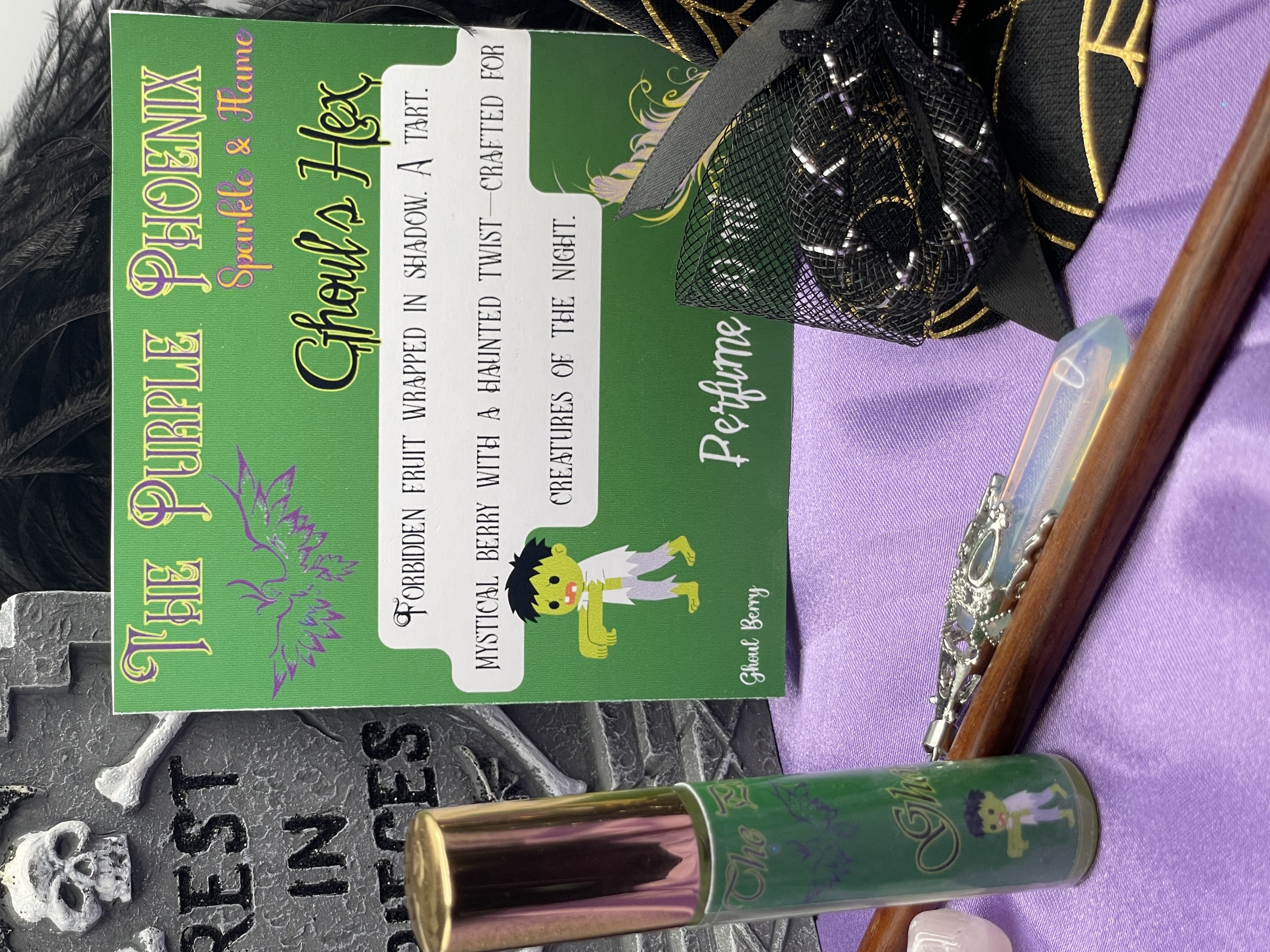 🍇 Ghoul’s Hex – Signature Spell Perfume