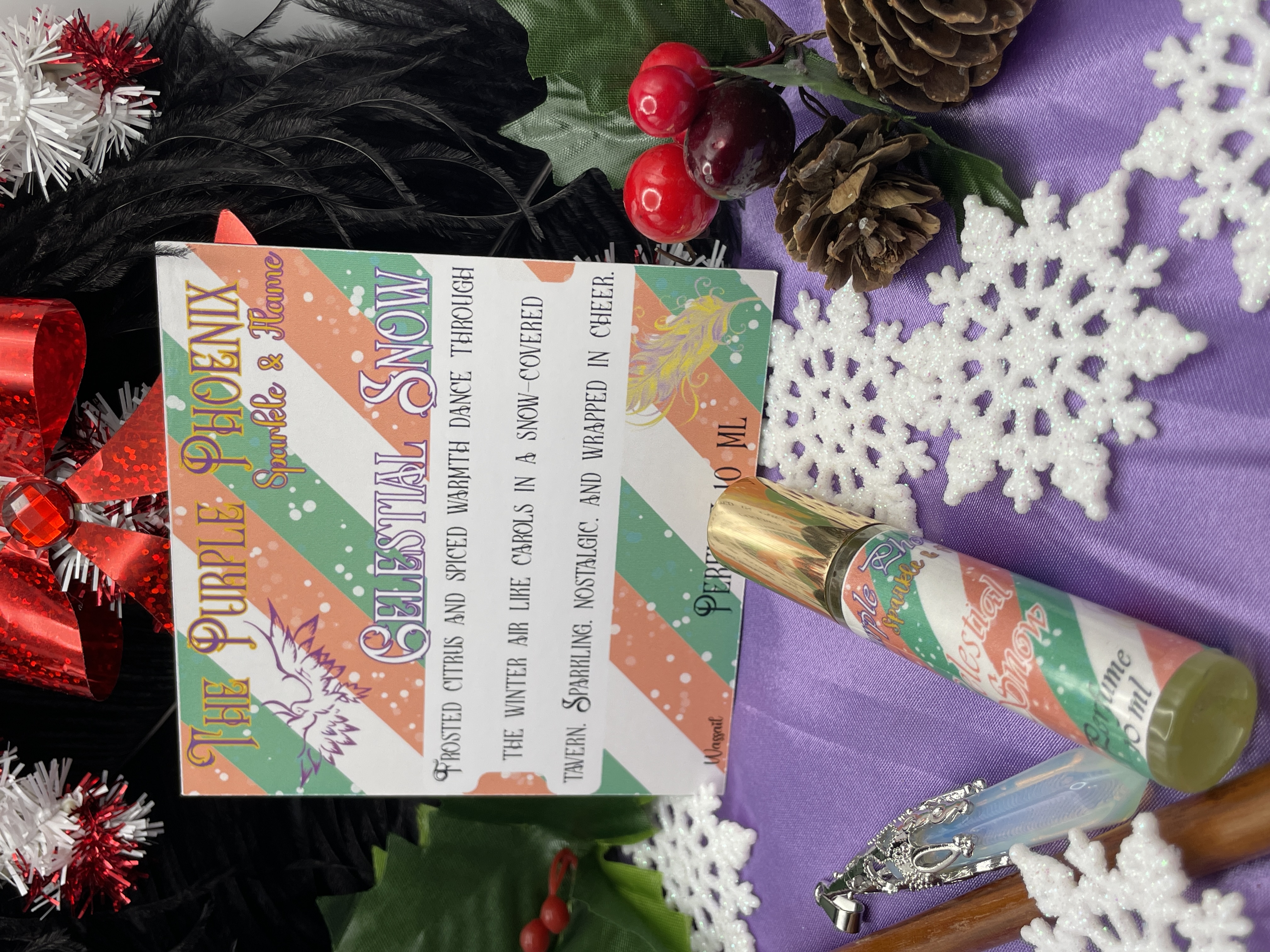 Celestial Snow Oil Perfume- Signature Spell