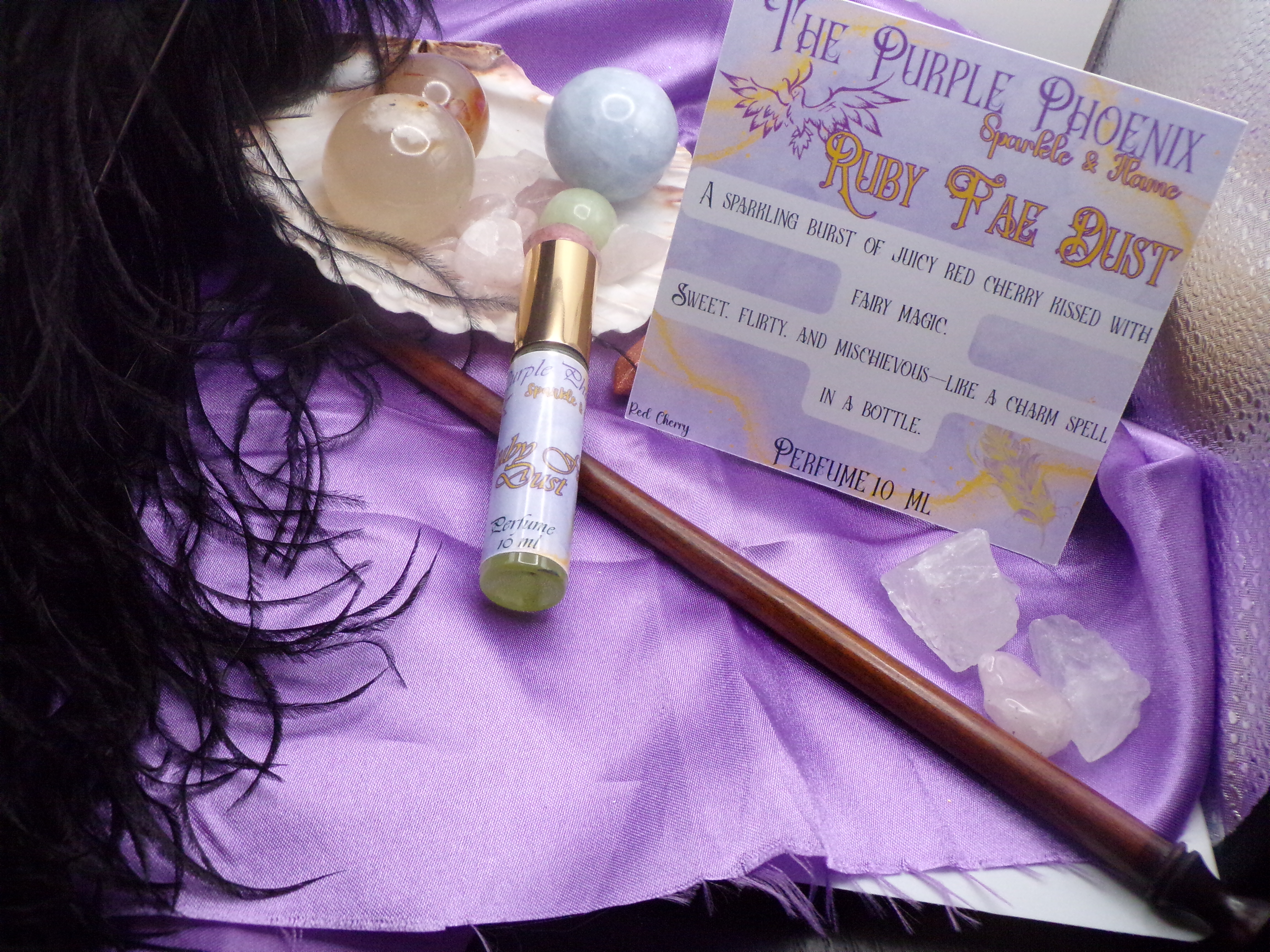 Ruby Fae Dust Perfume (Red Cherry)