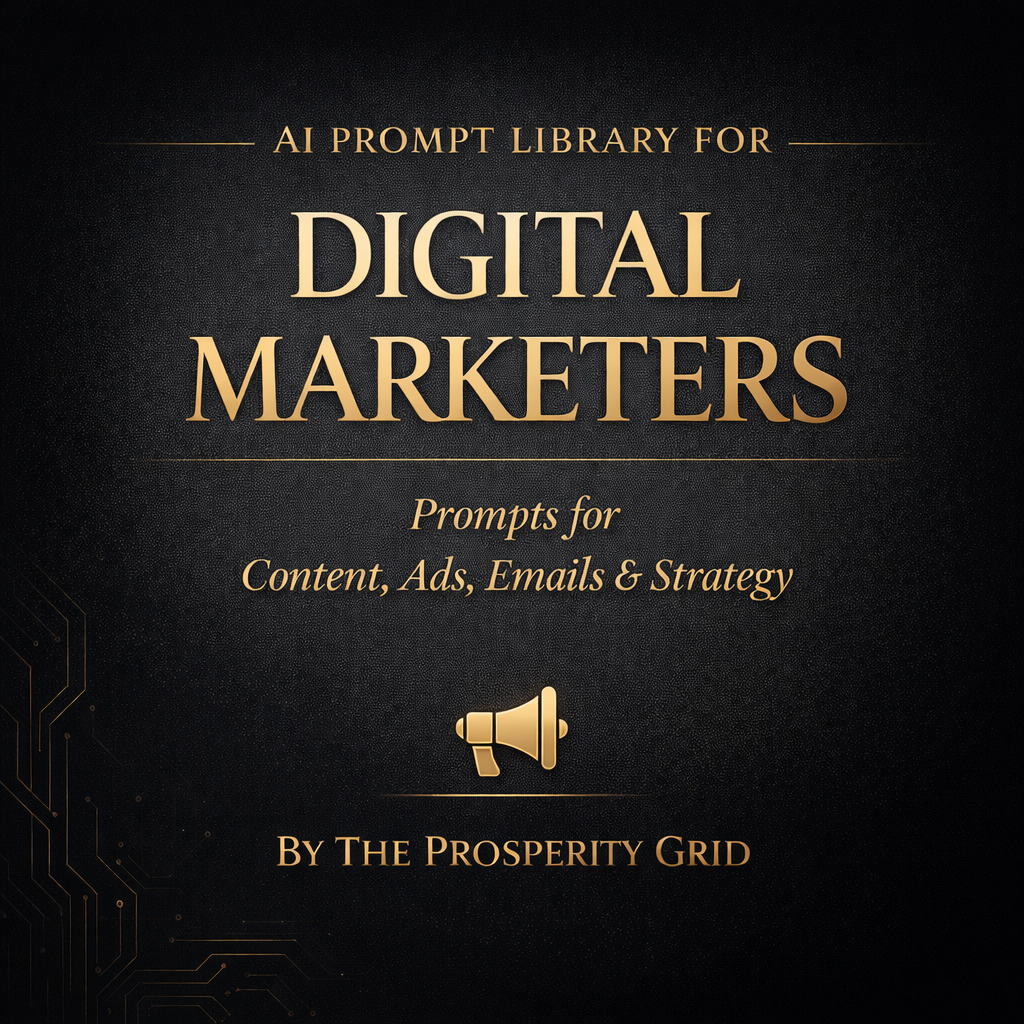 AI Prompt Library for Digital Marketers