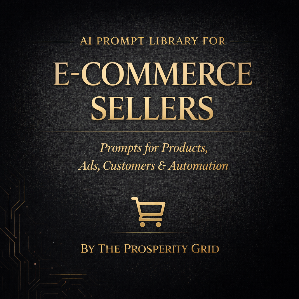 AI Prompt Library for E-Commerce Sellers