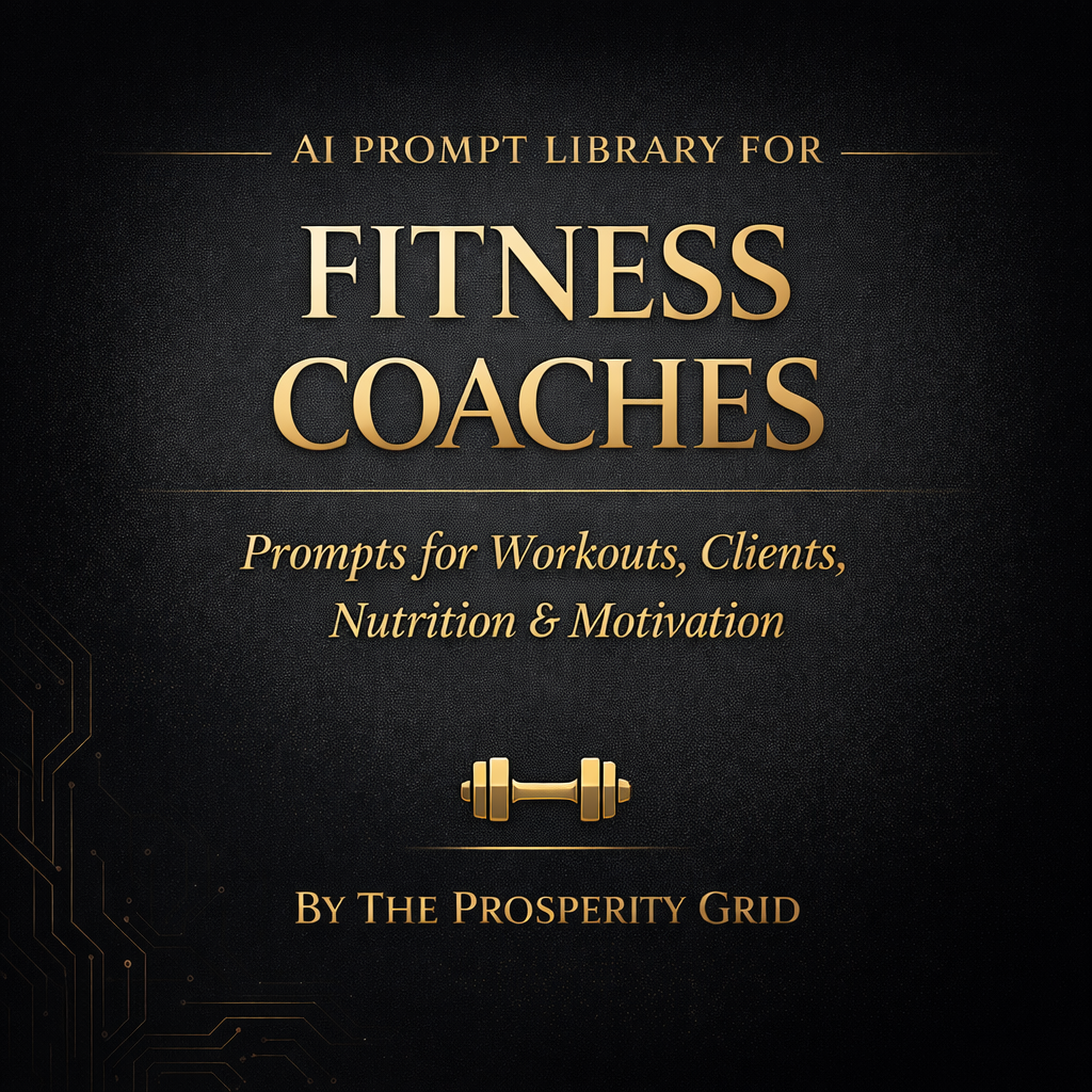 AI Prompts Library for Fitness Coaches