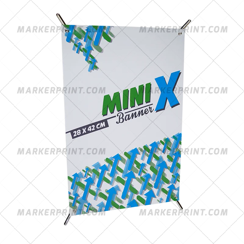 Mini X Banner Araña