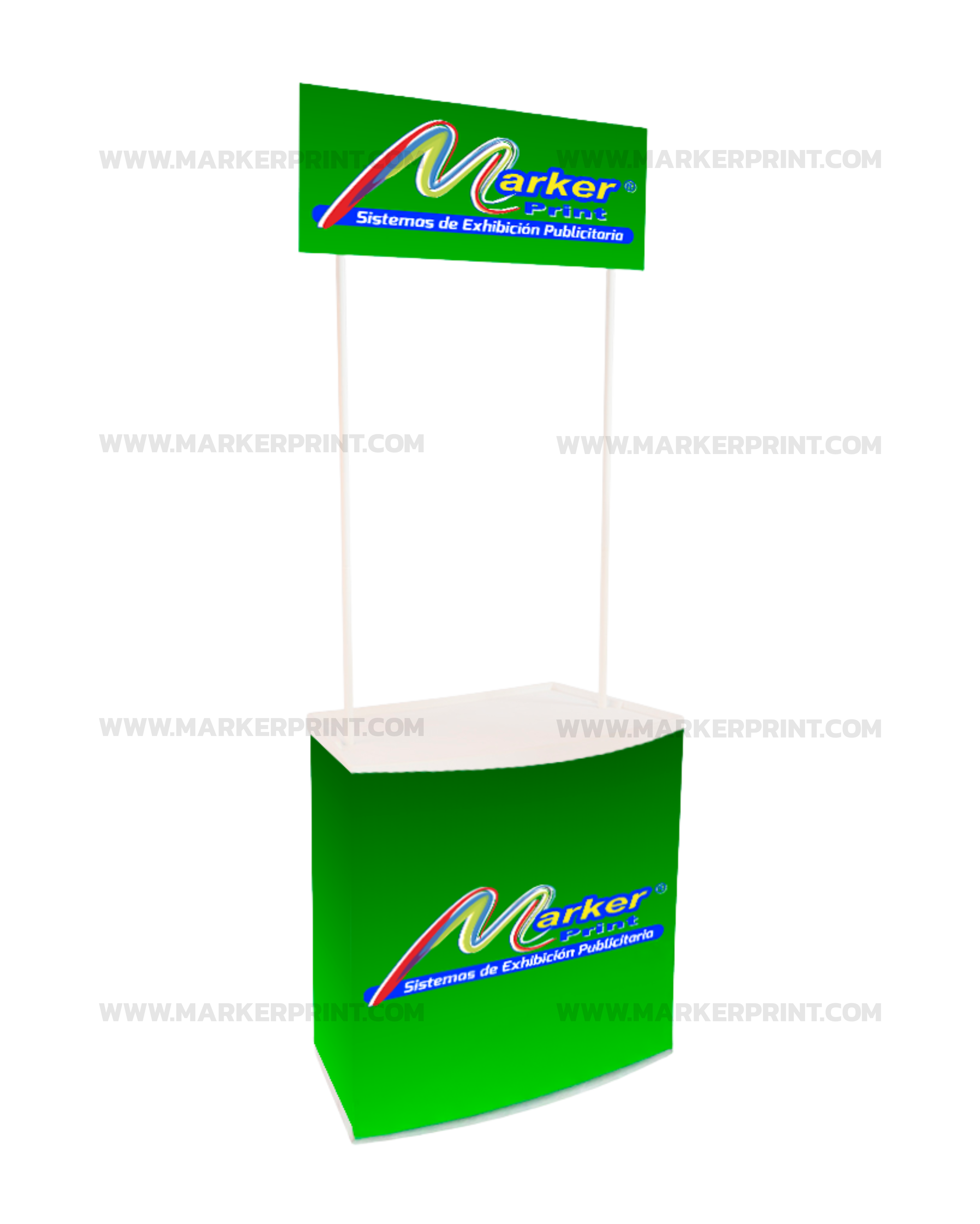 Plastic Promotion Desk