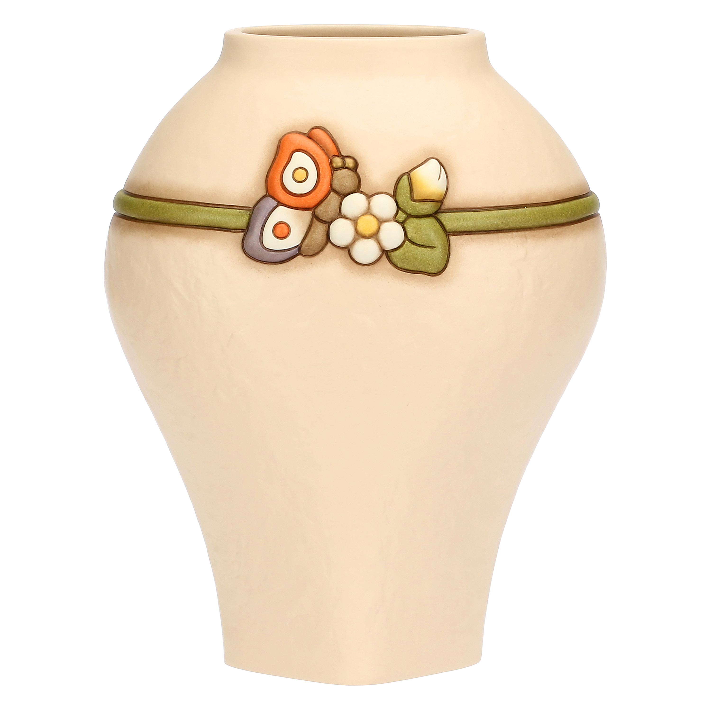 Vaso in ceramica con farfalla Country Bloom