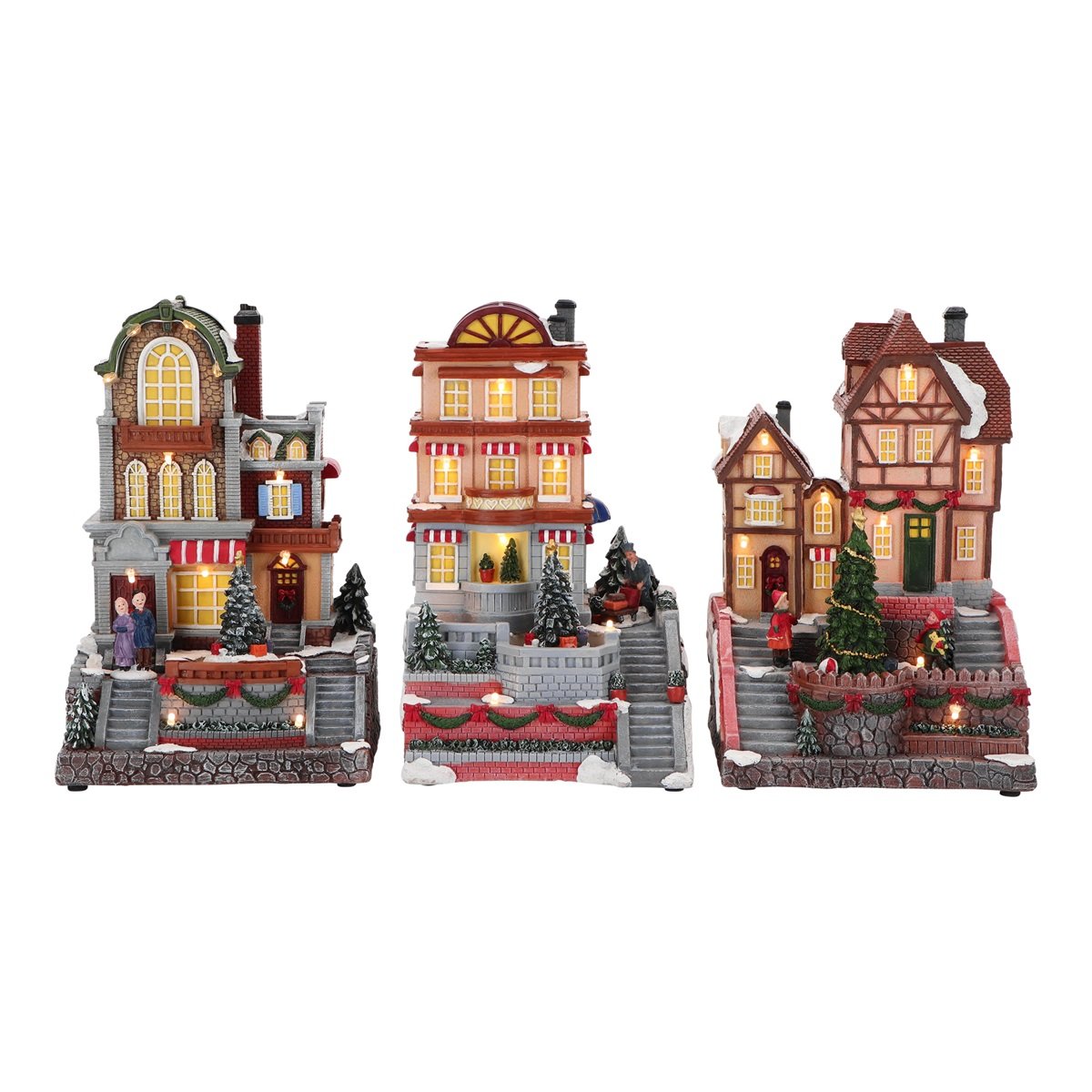 Case del villaggio di Natale