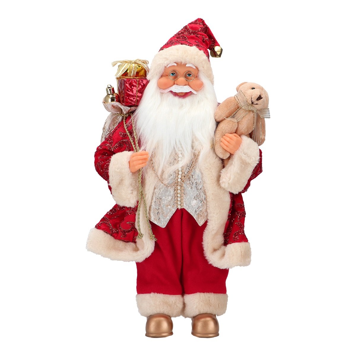 Babbo Natale rosso H 40 cm