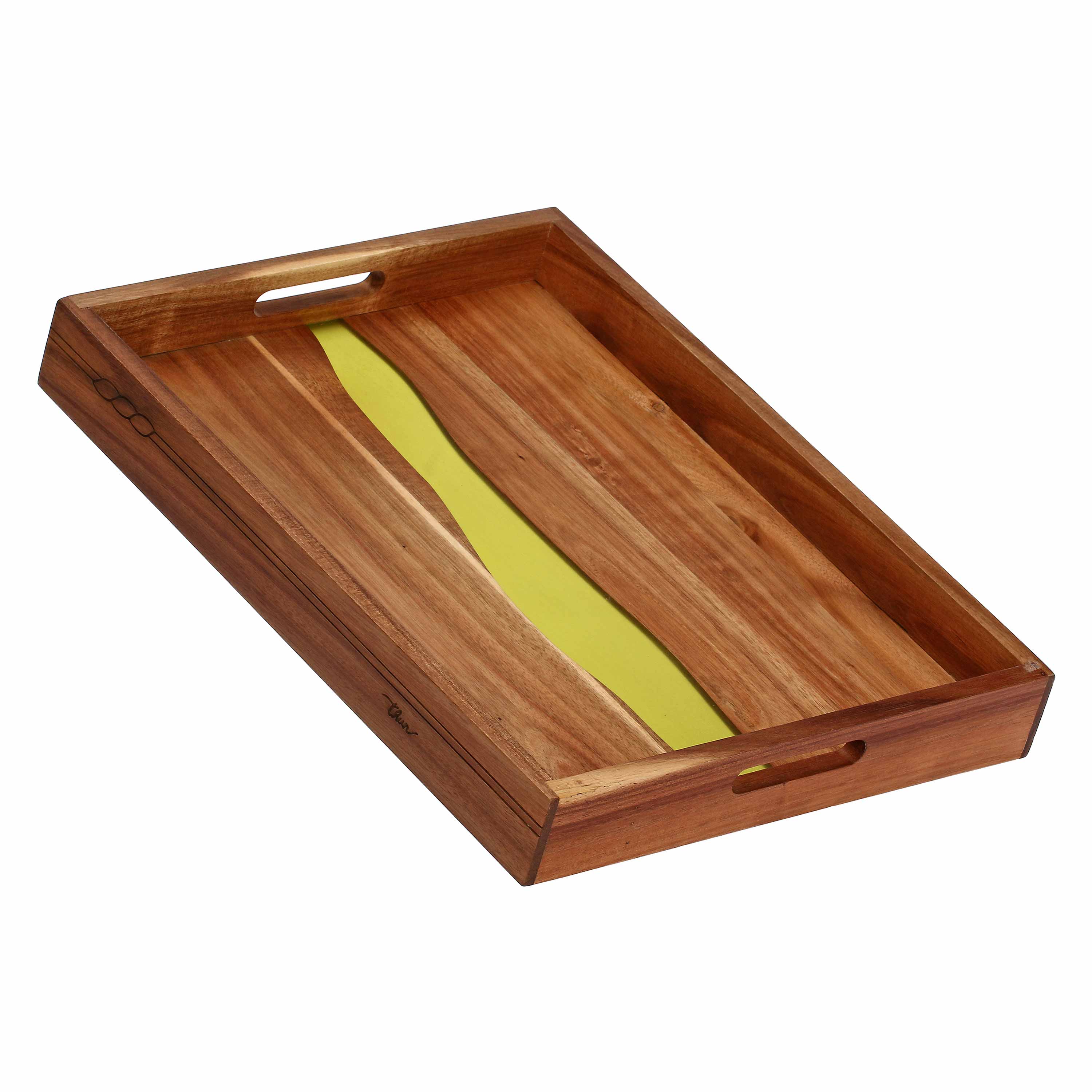 Vassoio in legno Bloom