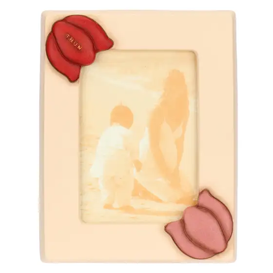 Portafoto rosa Tulip, medio