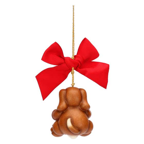 Addobbo natalizio cane Todo in ceramica, grande